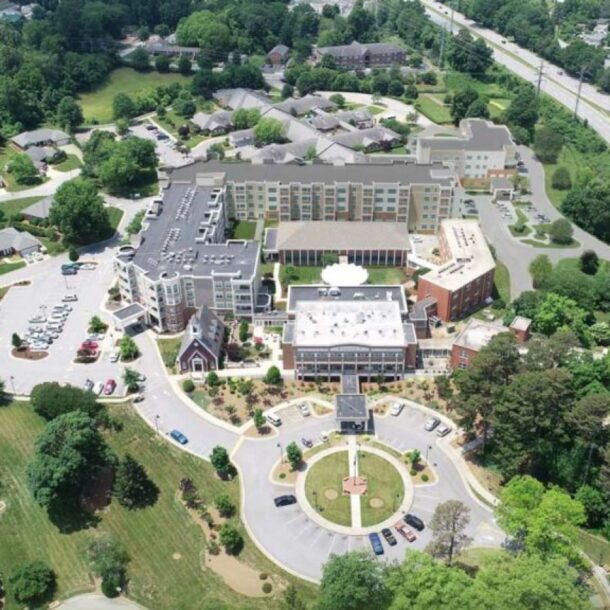 Senior Living_Whitestone Expansion Aerial_1 (lrg)